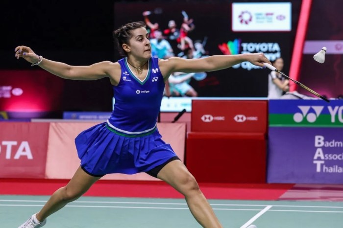 Carolina marin cedera warganet patah hati dan selamati gregoria atas medali perunggu olimpiade *