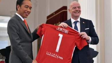 Jokowi resmikan kantor perwakilan fiba di jakarta indonesia gembira