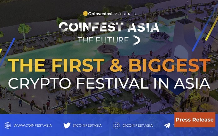 Perkuat ekosistem kripto indonesia coinfest asia * bakal dihadiri * partisipan