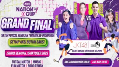 Axis gelar turnamen futsal tingkat sma axis nation cup * total hadiah rp 870 juta