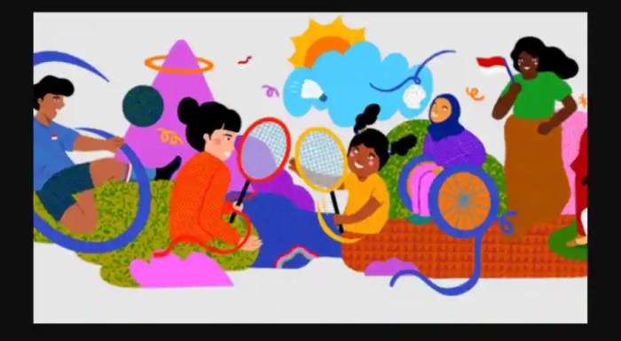 Google turut rayakan hut ri ke 79 dengan parade di google doodle