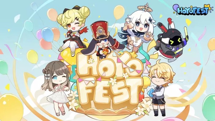 Hoyo fest * hadir di indonesia penggemar genshin impact dkk bisa seru seruan bareng