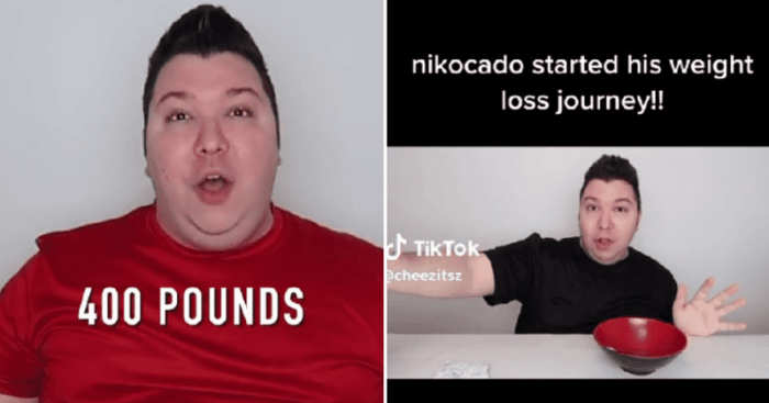 Siapa nikocado avocado youtuber yang turun berat badan 113 kilogram