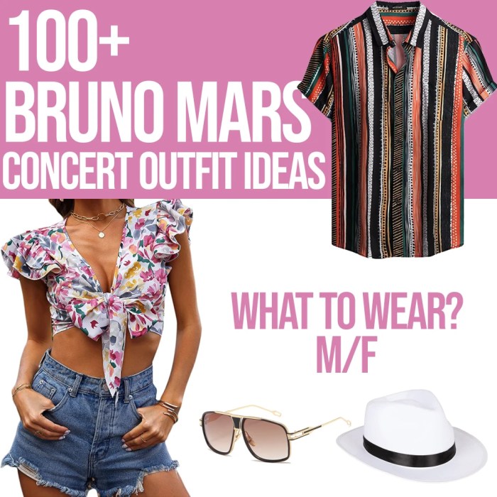 Pakai outfit ala bruno mars buat nonton konser butuh bujet berapa