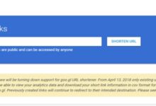 Google tutup layanan penyingkat link tahun * bagaimana nasib tautan lama
