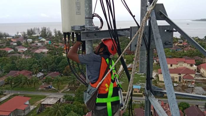 Xl axiata perkuat jaringan 4g di aceh sumut untuk dukung pon xxi *