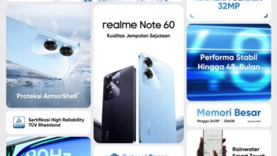 Realme note 60 siap hadir di indonesia bawa armorshell protection harga sejutaan