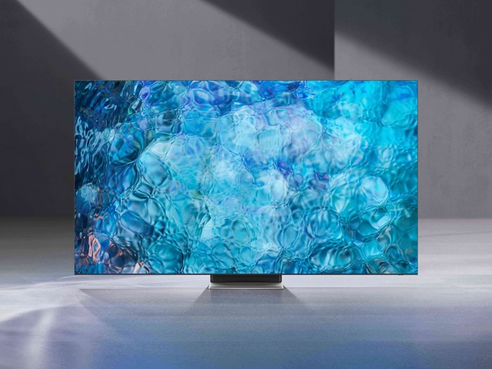 Samsung rilis neo qled 8k tv canggih dengan dukungan ai harga mulai rp 549 juta