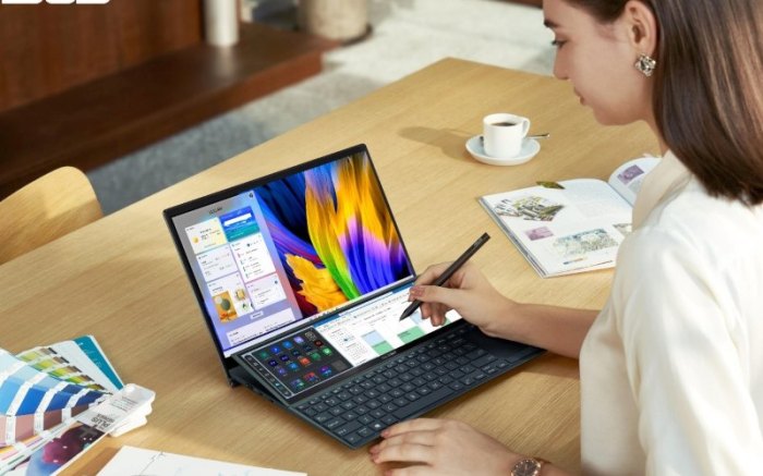 Asus zenbook duo ux8406 kreatif bisa kerja keras mudah