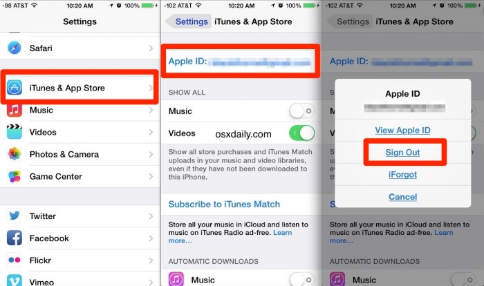 Cara hapus apple id tanpa password di iphone atau ipad