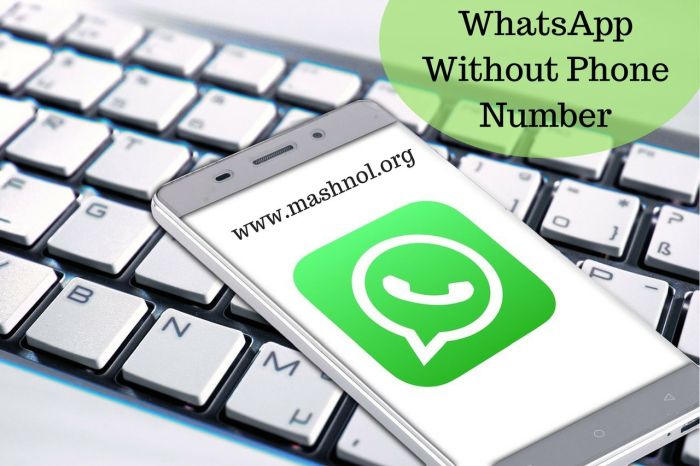 Bikin akun whatsapp kini tak perlu nomor ponsel kok bisa
