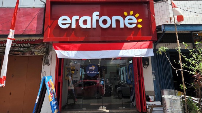 Erajaya digital ubah logo erafone hingga tebar diskon untuk tarik konsumen berbelanja