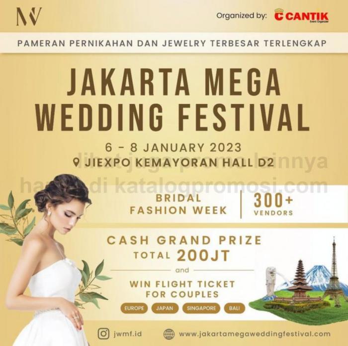 Temukan 12 perlengkapan pernikahan di jakarta wedding festival *