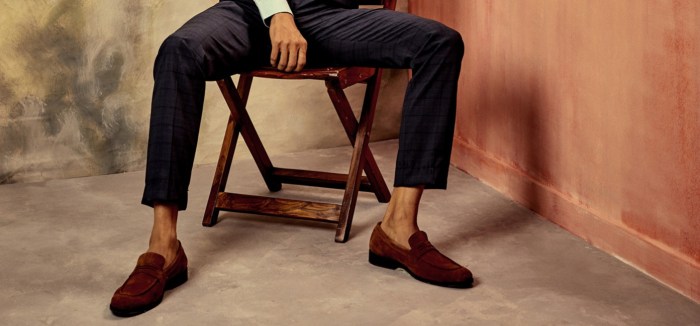 Jeremy thomas bikin loafers bahan suede kasual dan formal sekaligus