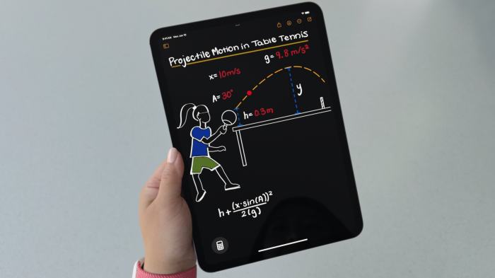 Punya ipad wajib coba math notes dan smart script di ipados 18