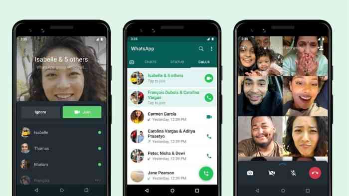 Video call whatsapp makin asyik dengan sentuhan ar