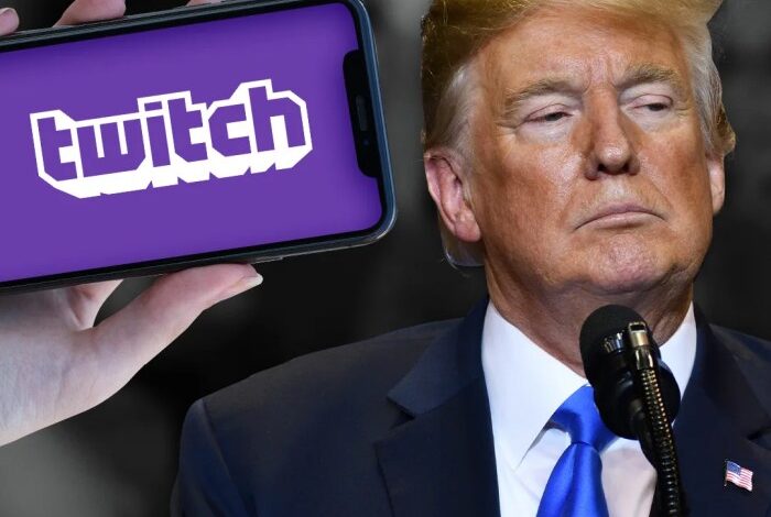 Twitch aktifkan kembali akun donald trump setelah 4 tahun dibekukan