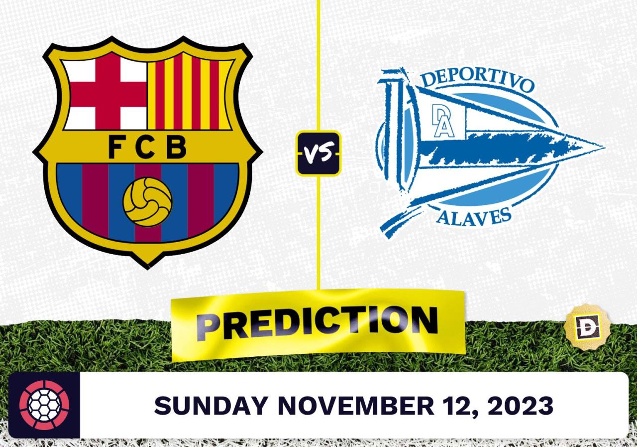 Prediksi Barcelona vs Alaves: 3 Poin Jadi Target Mutlak