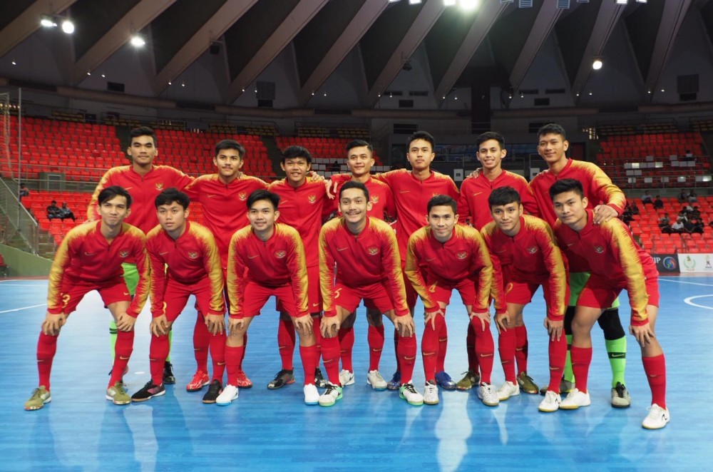 Futsal timnas babak atas unggul bermain okezone pssi