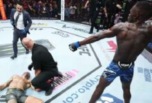 Rekap Hasil UFC Saudi Arabia - Kiamat Israel Adesanya Tuju Jalan