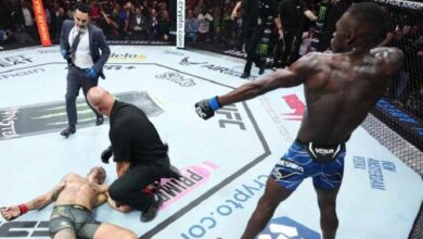 Rekap Hasil UFC Saudi Arabia - Kiamat Israel Adesanya Tuju Jalan