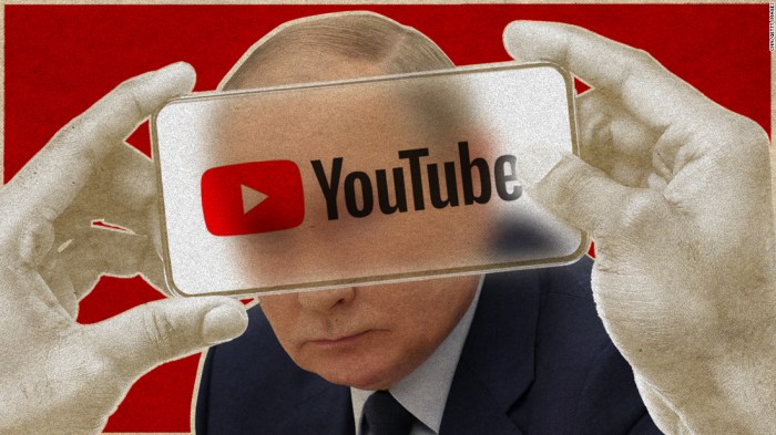 Rusia salahkan google gara gara loading video youtube lemot