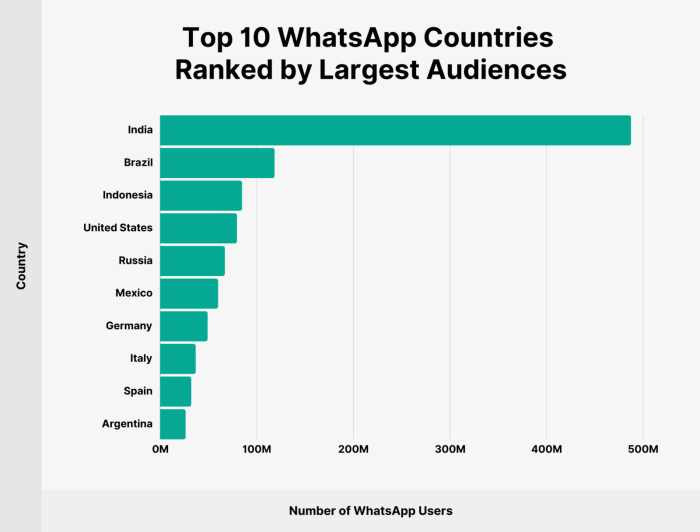 Cuma di negara ini whatsapp raih 100 juta pengguna aktif bulanan