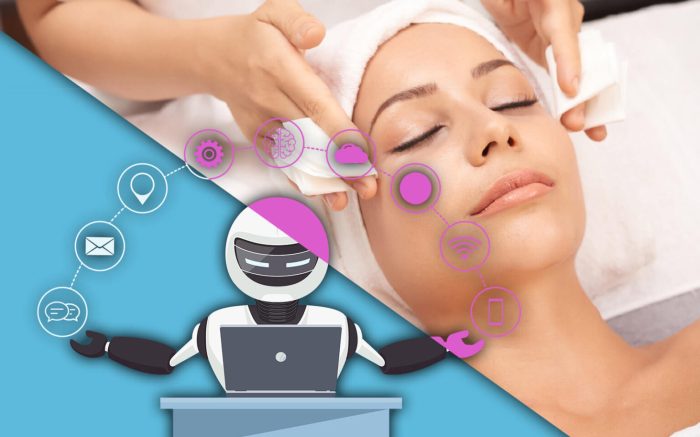 Robot ai jadi konsultan kecantikan pribadi bantu pilih kosmetik sesuai warna kulit