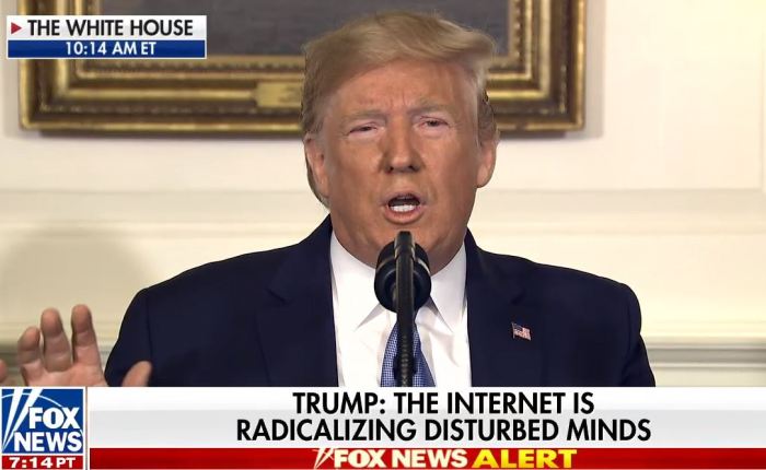 Top 3 tekno isi postingan donald trump usai tragedi penembakan bikin penasaran